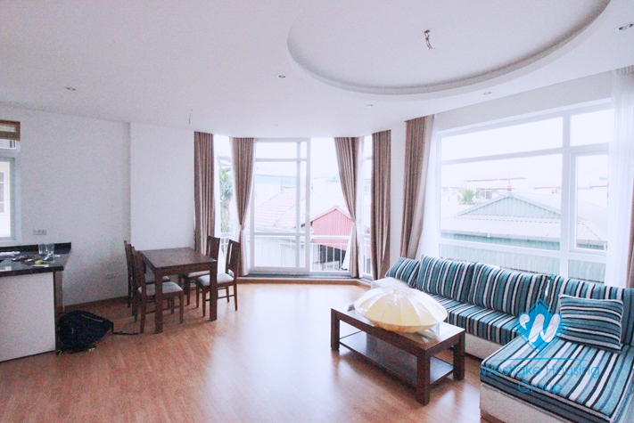Two bedrooms apartment full of lights for rent in Tay Ho district 
